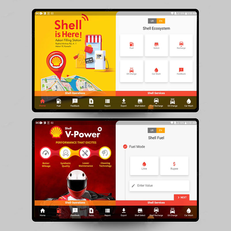 Shell Fueling Application